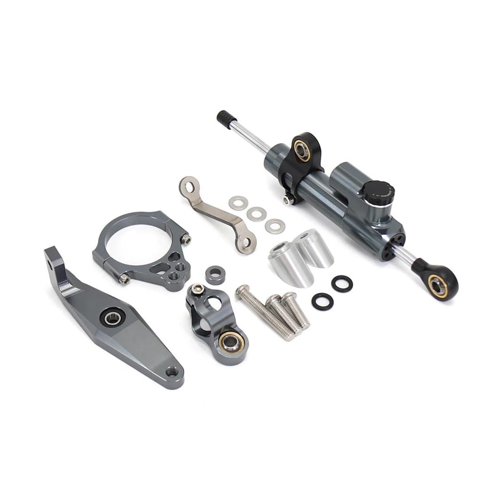 Motorradlenkungsdämpfer für YA-MAHA MT09 für MT 09 MT-09 SP Mt09 2021 2022 2023 Motorradlenkungsstabilisierungsdämpfer-Montagesatz (Größe: 2) von HMILOT