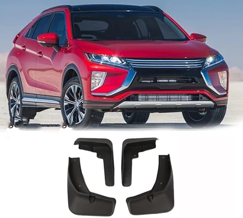 4 Stück Schmutzfänger Für Mitsubishi Eclipse Cross 2018-2023, Auto-Spritzschutz, kein Bohren Löchern erforderlich Schmutzfänger von HMLTD