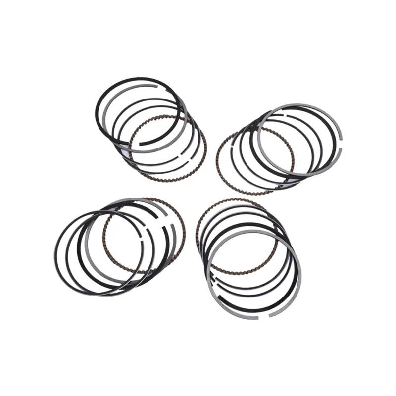 1/4 Set 57 mm 400 cc Motorrad Motor Zylinder Kolbenringe Kit for ZXR400 1989–1996 ZX-4 F3 1988 ZXR 400 ZX4 Ring Set(4pcs) von HMLZSJ