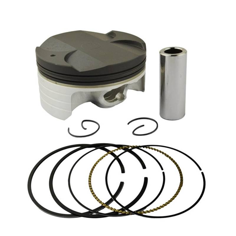 1/4 Set Motorrad 75mm Kolbenringe Pin Kit for CBR1000RR 2004-2007 13103-MEL-010 13031-MEL-010(1 Set 75mm) von HMLZSJ
