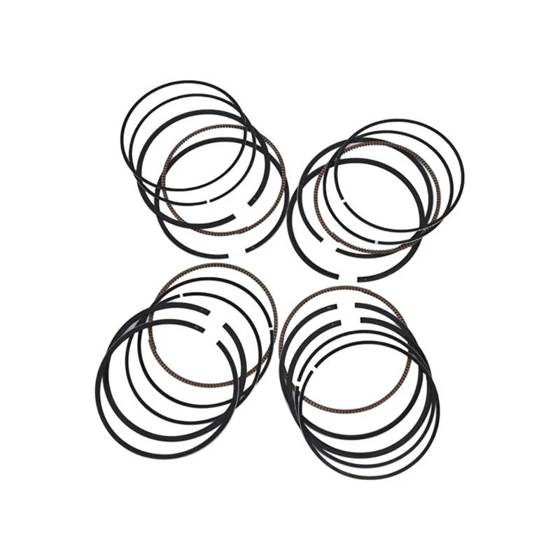 1/4 Set STD 75mm Motorrad Motor Kolben Ring Kit for GSX-R 1000 GSXR1000 Motorrad Zubehör(4 Sets 75mm) von HMLZSJ
