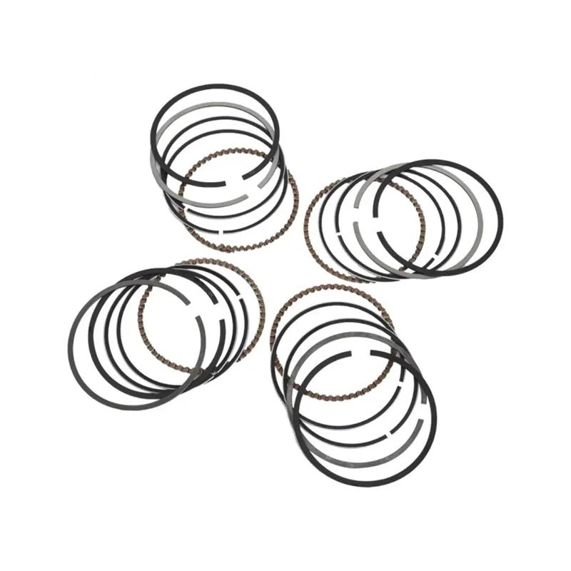 1/4 stücke 49mm 250cc Motorrad Motor Zylinder Kolben Ringe Kit for ZXR250 1991-1998 ZR250 Balius 2000(4pcs) von HMLZSJ