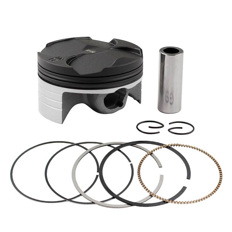 1Set Motorradzubehör Zylinder STD ~ + 100 Größe 67 67,5 68mm Kolbenringe Full Kit for CBR600 F5 2003-2006(1 Set 67mm) von HMLZSJ