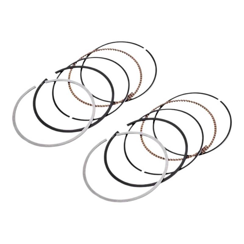 2 stück 60mm 250CC Motorrad Motor Zylinder Kolbenringe for VT250 Spada VTZ250 VT250F XELVIS VTR250 VF250V Magna250 94-08 von HMLZSJ