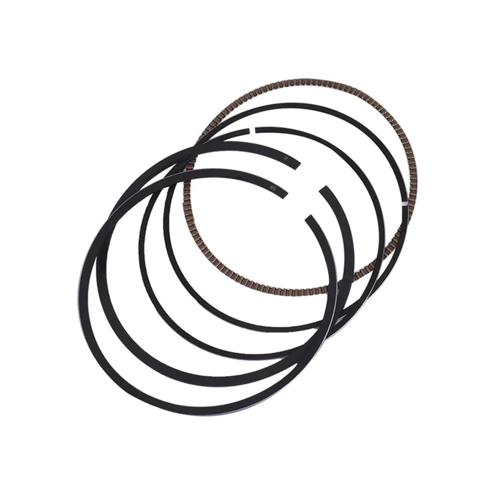 55mm 400cc Motorrad Motor Kolben Ringe Kit for BN125 Eliminator 01-2009 ZR400 Zephyr X 400 Motorrad Teile(1pcs) von HMLZSJ