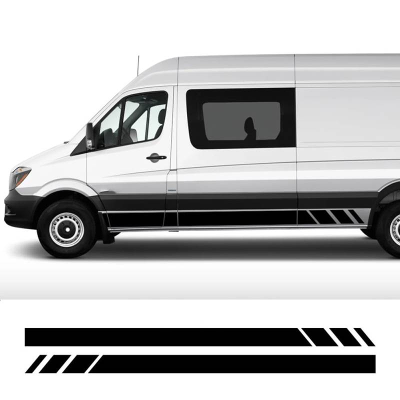 Autoaufkleber, für B=ENZ Sprinter W903 W906 W907 Van Camper Türseite Wohnmobilstreifen Vinyl-Aufkleber Autozubehör von HMLZSJ