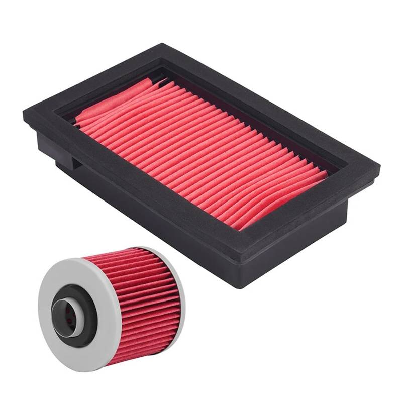 Motorrad Luftfilter und Ölfilter for XT660 XT660R XT660X Super Motard 2004-2014 XT660Z Tenere 08-14 MT03 MT-03 06-12(Oil and Air Filter) von HMLZSJ