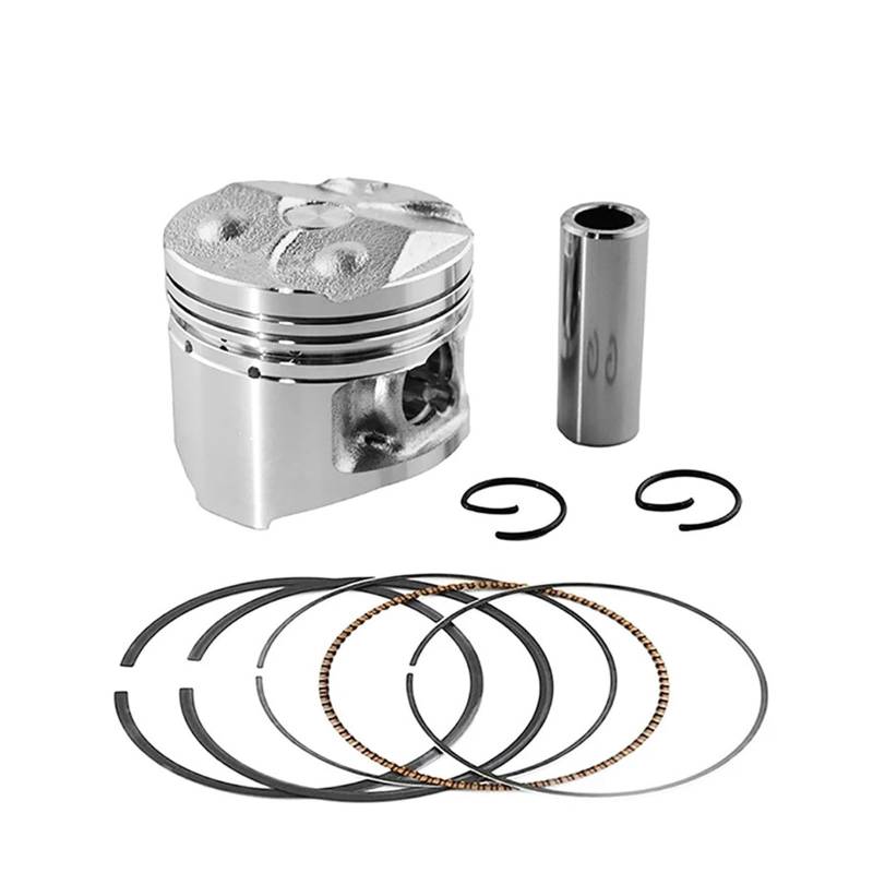 Motorrad-Motorteile STD ~ + 50 Zylindergröße 48 mm 48,25 mm 48,5 mm Kolben und Ringe for FZR250 FZ250 1HX(1 set piston 48mm) von HMLZSJ
