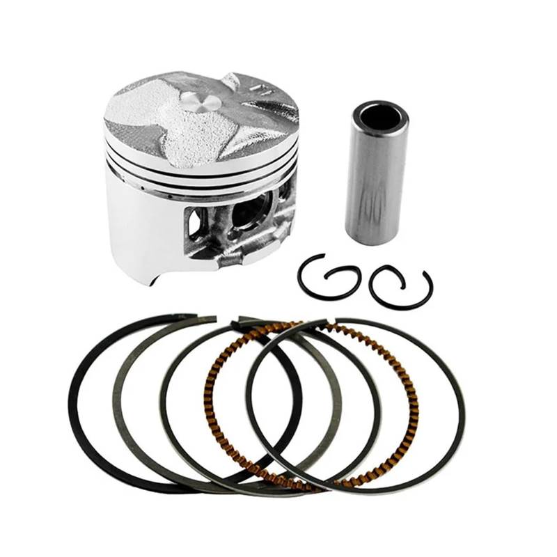 Motorrad-Motorteile Zylindergröße 48,5 mm 48,75 mm 49 mm Kolben und Ringe for CBR250 CBR14 CBR17 MC14 MC17 KT7(1 Set 49mm) von HMLZSJ