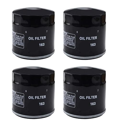 Motorrad Ölfilter for R1100GS R1100R R1100RA R1100RL R1100RS R1100RT R1100S R1100SA PD SE ABS 1100 Special Edition(4 Pcs) von HMLZSJ