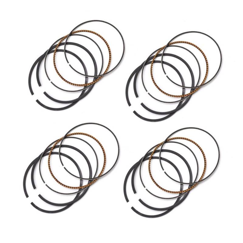 Motorrad STD 67mm Kolbenringe for YZF-R6R R6 RaceBase 2006-2011 YZFR6 2006-2017(4 Sets) von HMLZSJ