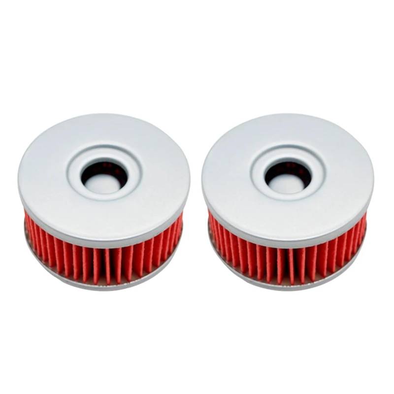 Motorradteile Ölgitterfilter for GN250 GN400 GZ250 MARAUDER SG350 SP250 SP400T VL125LC Vl250LC TU250X(2 Pcs) von HMLZSJ