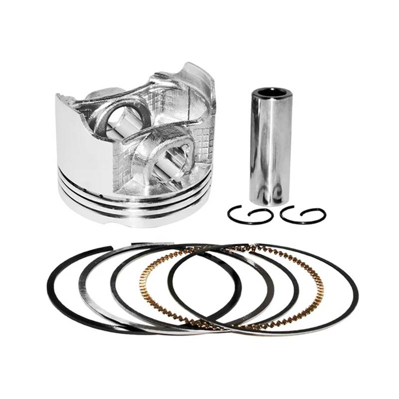 Motorradzubehör Zylinder STD ~ + 150 Größe 55 mm ~ 56,50 mm Kolbenringe Komplettsatz for VFR400 21 24 30 NC30 RVF35(1 Set 55.75mm) von HMLZSJ