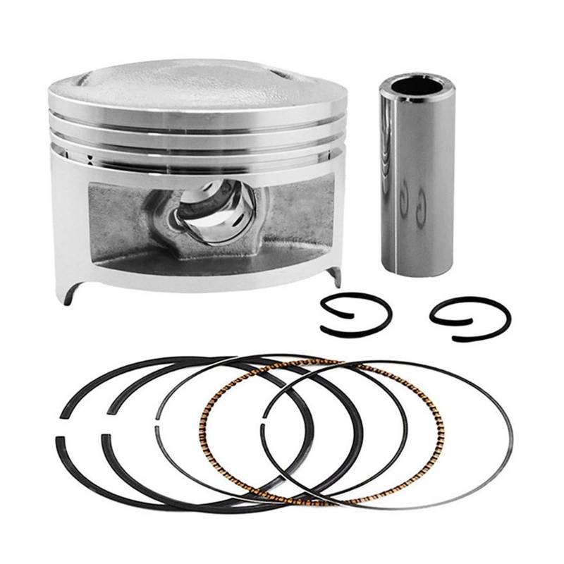 Motorradzubehör Zylinder STD ~ 100 Größe 66 66,25 66,5 67mm Kolbenringe Full Kit for DR200 SP200 DF200 DR200SE(Piston Kit 66.5mm) von HMLZSJ