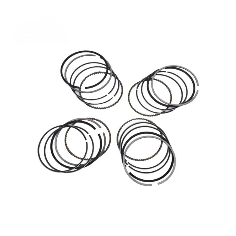 STD 56mm Motorrad Motor Ersatzteile Kolben Ring Kit for GPZ400 Motorrad Teile FX400R 1985-1989 13008-1067(4set) von HMLZSJ