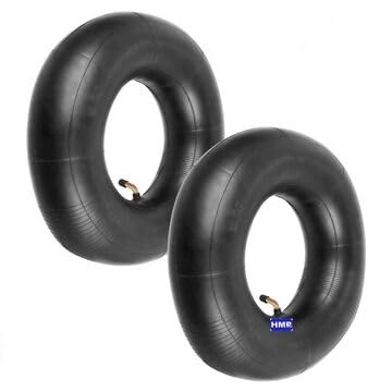 2x Schlauch Luftschlauch 15x6.00-6 90° Ventil für Rasentraktor Aufsitzmäher Quad ATV von HMParts