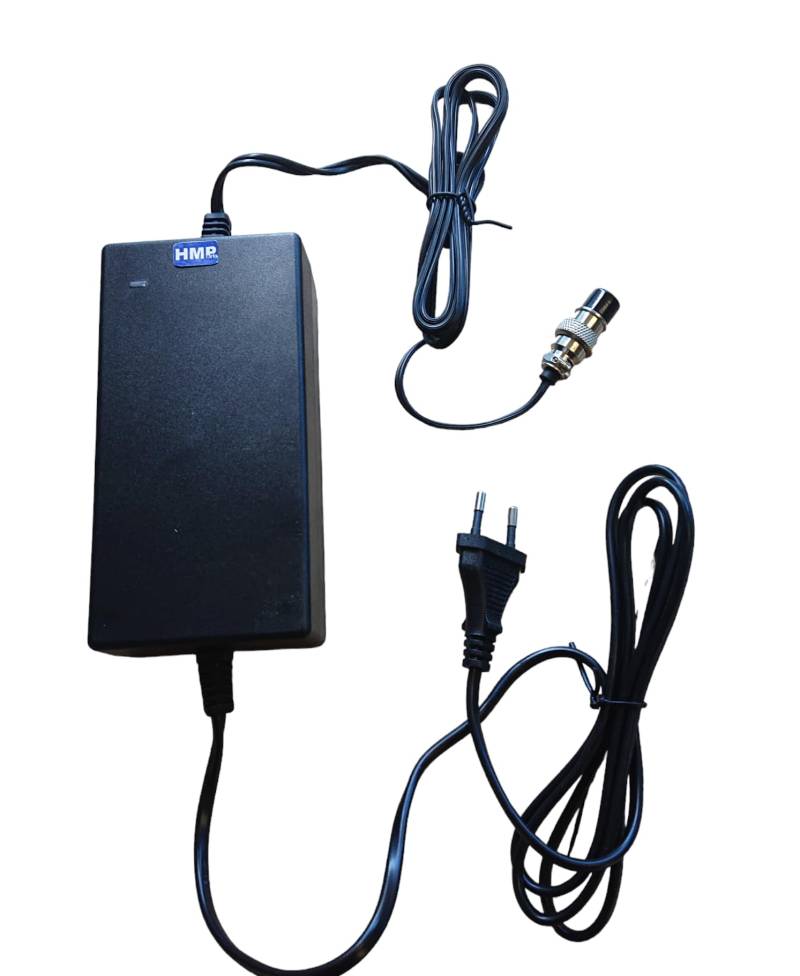 HMParts Ladegerät 24V 1,6A 3-poliges Li-Ion E-Scooter E Bike Midibike von HMParts