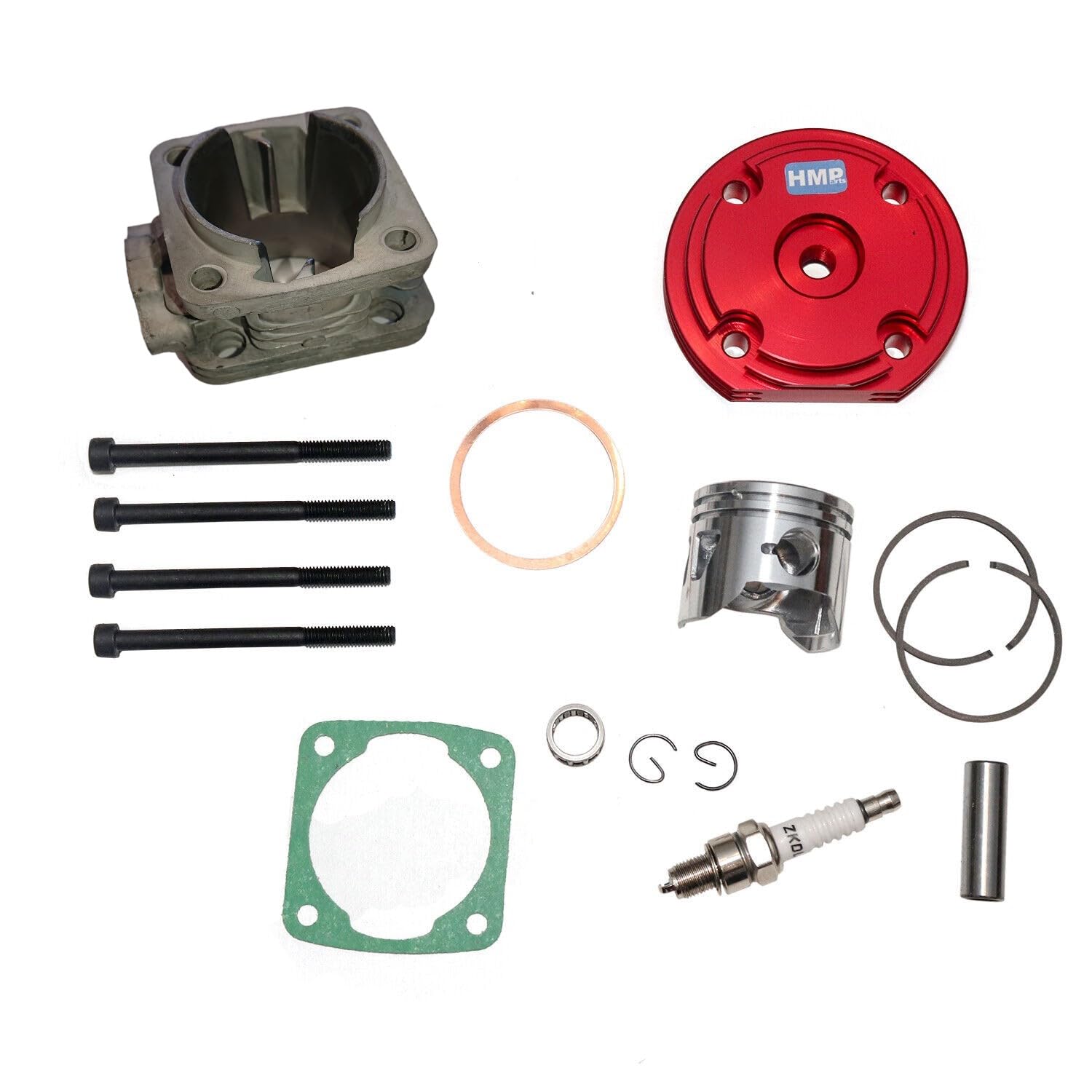 HMParts Tuning Zylinder Set 44 mm ROT Pocket Bike Mini Cross 2-Takt HMParts Tuning Zylinder Set 44 mm ROT Pocket Bike Mini Cross 2-Takt von HMParts