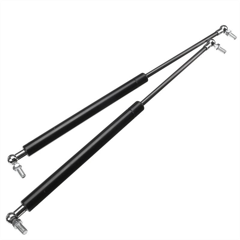 Gasdruckdämpfer Motorhaube 2X Universal 300-600mm 300N Auto Federbeine Frontabdeckung Motorhaube Stoßdämpfer Federbein Stützstange Gasfeder Motorhaube Gasstreben (Größe : 600mm) von HNHLSM