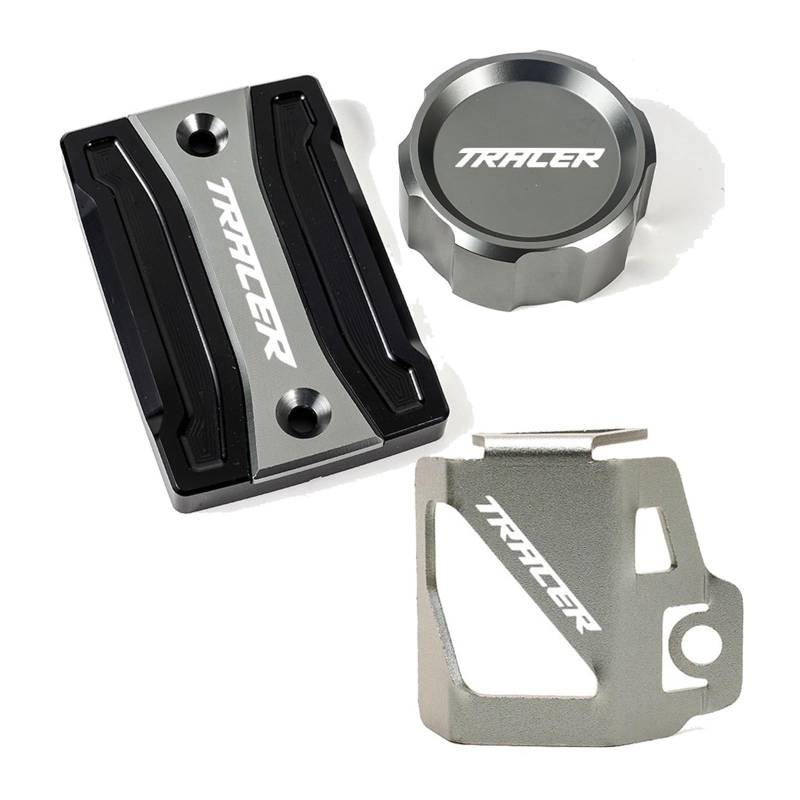 Deckel Bremsflüssigkeitsbehälter Für Yam&aha Tracer 7 900 700 GT 7gt 900gt 700gt 7/gt Tracer MT09 MT07 Vorne Hinten Zylinder Abdeckung Schutz Brems Flüssigkeit Reservoir Kappe von HNQTVJLY
