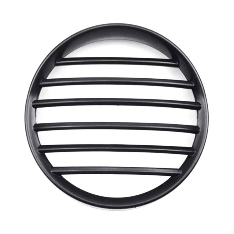 Scheinwerfer Abdeckschutz Protector 14 cm/5,5 Zoll ABS Mesh Grill Scheinwerfer Schutzabdeckung Für Motorrad von HNQTVJLY