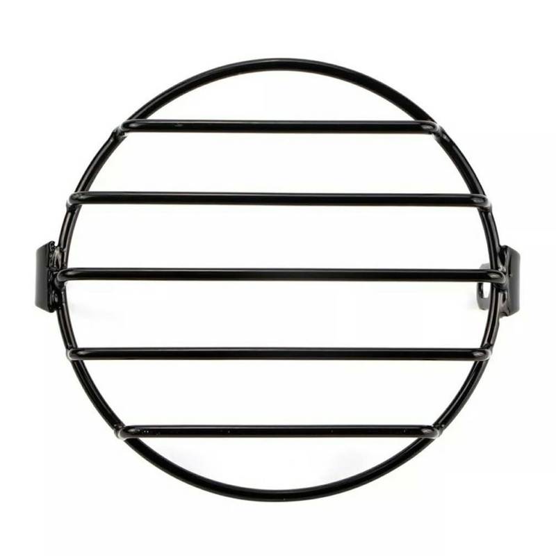 Scheinwerfer Abdeckschutz Protector 7 Zoll Motorrad Universal Vintage Scheinwerferschutz Grill Licht Lampenabdeckung Motorrad Modifizierter Metallgeflecht Lampenschirm von HNQTVJLY