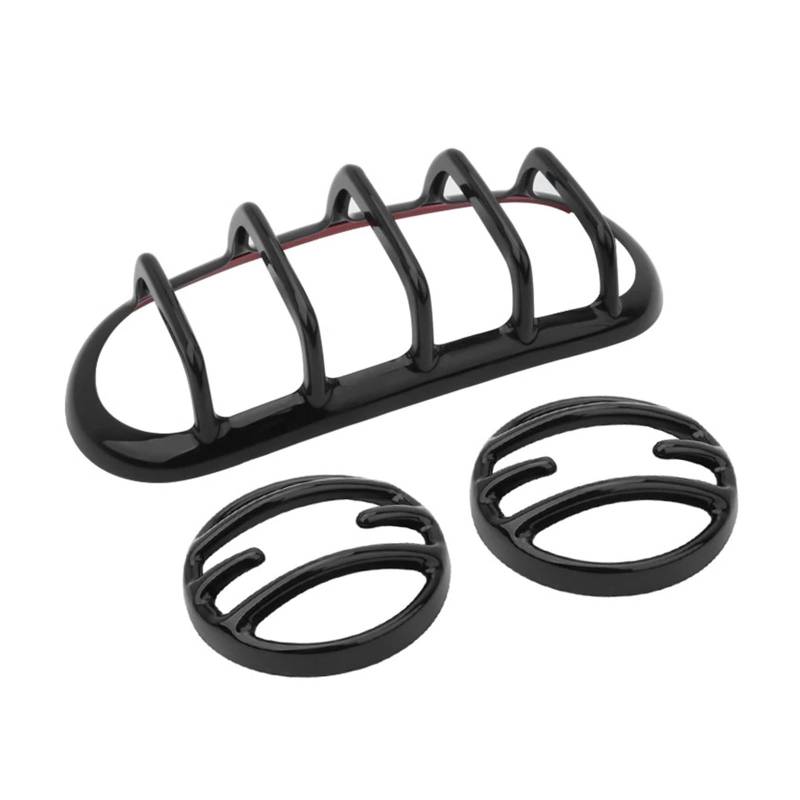 Scheinwerfer Abdeckschutz Protector Motorrad Glanz Schwarz Blinker Licht Hinten Rücklicht Schutz Schutz Grill Abdeckung Für Ho&nda Rebel CMX 300 500 1100 2020-2021 von HNQTVJLY