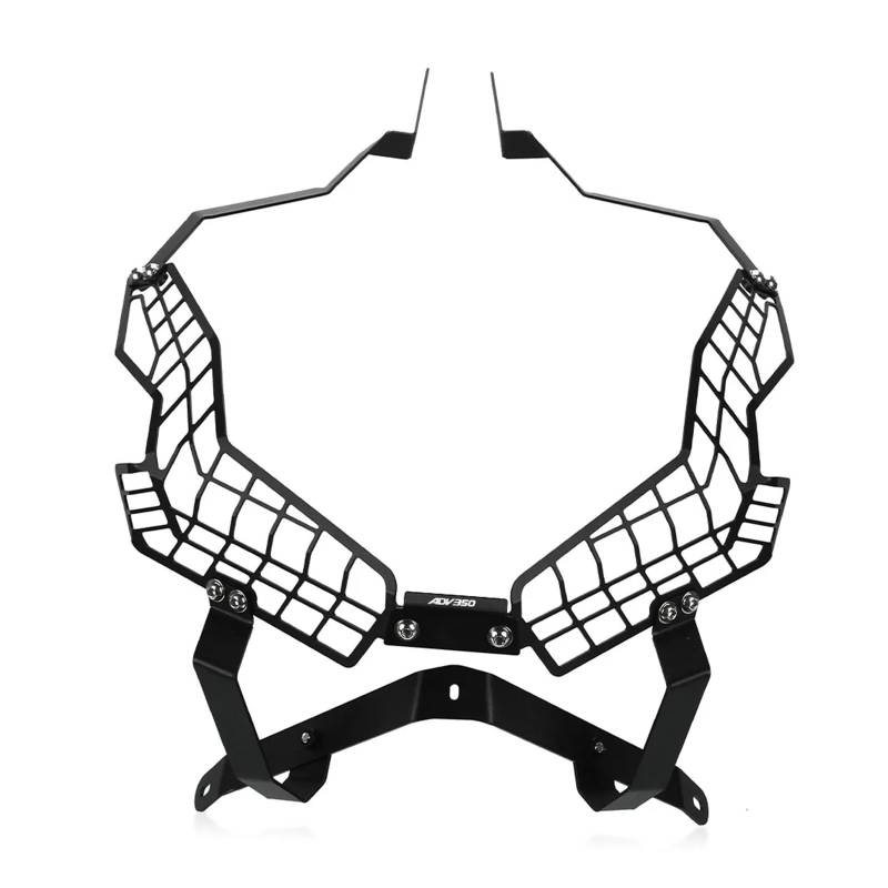 Scheinwerfer Abdeckschutz Protector Motorrad Roller Zubehör Front Scheinwerfer Grille Lampe Schutz Abdeckung Net Schutz Für Ho&nda ADV350 ADV 350 2022-2024 ADV-350 von HNQTVJLY