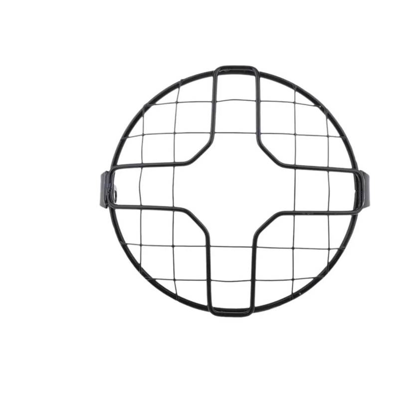 Scheinwerfer Abdeckschutz Protector Motorrad Scheinwerfer Schutz Grille Abdeckung Motorrad Scheinwerfer Metall Mesh Grille Abdeckung 6,5 Zoll Scheinwerfer Grill Abdeckung von HNQTVJLY