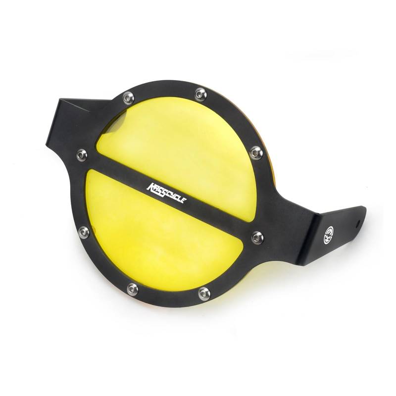 Scheinwerfer Abdeckschutz Protector Scheinwerferhalterung, Aluminiumlegierungsmaterial, Passend Für Ho&nda CT125 JA65, Scheinwerfer-Schutzabdeckung, Hunter 125 Teile Zubehör von HNQTVJLY