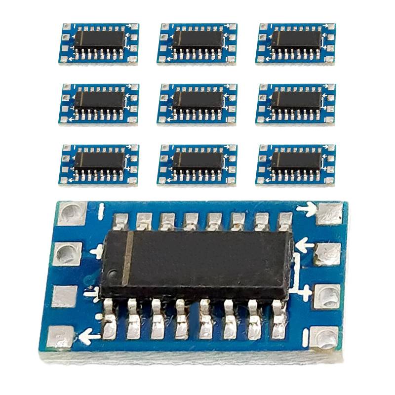 Kleine RS232 MAX3232 auf TTL Konverterplatine 115200bps schnelle Konvertierungsplatine 3 ~ 5 V MAX3232 Konvertierungsplatine von HNsdsvcd