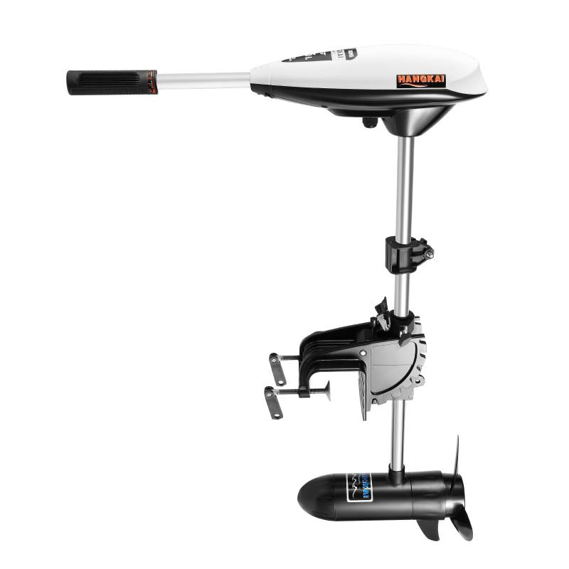 HOARLICN 65 Lbs Motor Aussenborder, 660w Outboard Electric Außenbordmotor Bootsmotor Außenborder 12v Trolling Motor Boat Marine Brush Motor 11km/H Einstellbarer Gang Für Yachten, Kanus von HOARLICN