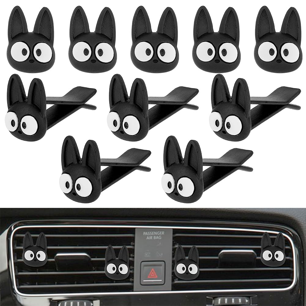HOBBIESAY 20 Stück 32mm Verspielte Katzenkopf Entlüftungsklammern Aus Kunstharz Auto Innenraum Lufterfrischer Klemmen Kfz Klimaanlagen Auslass Clips Aromatischer Genuss Diffusor Entlüftungsschnallen HOBBIESAY 20 Stück 32mm Verspielte Katzenkopf Entlüftungsklammern Aus Kunstharz Auto Innenraum Lufterfrischer Klemmen Kfz Klimaanlagen Auslass Clips Aromatischer Genuss Diffusor Entlüftungsschnallen von HOBBIESAY