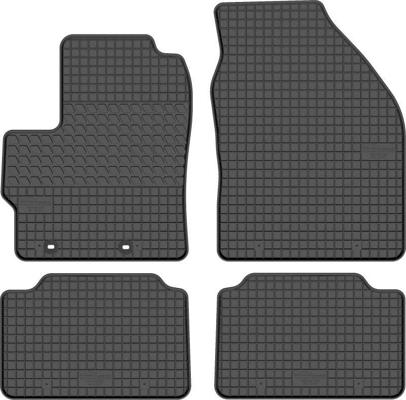 HobbyCar Gummi Fußmatten Gummimatten Satz für Toyota Yaris IV ab 2020 von Hobbycar