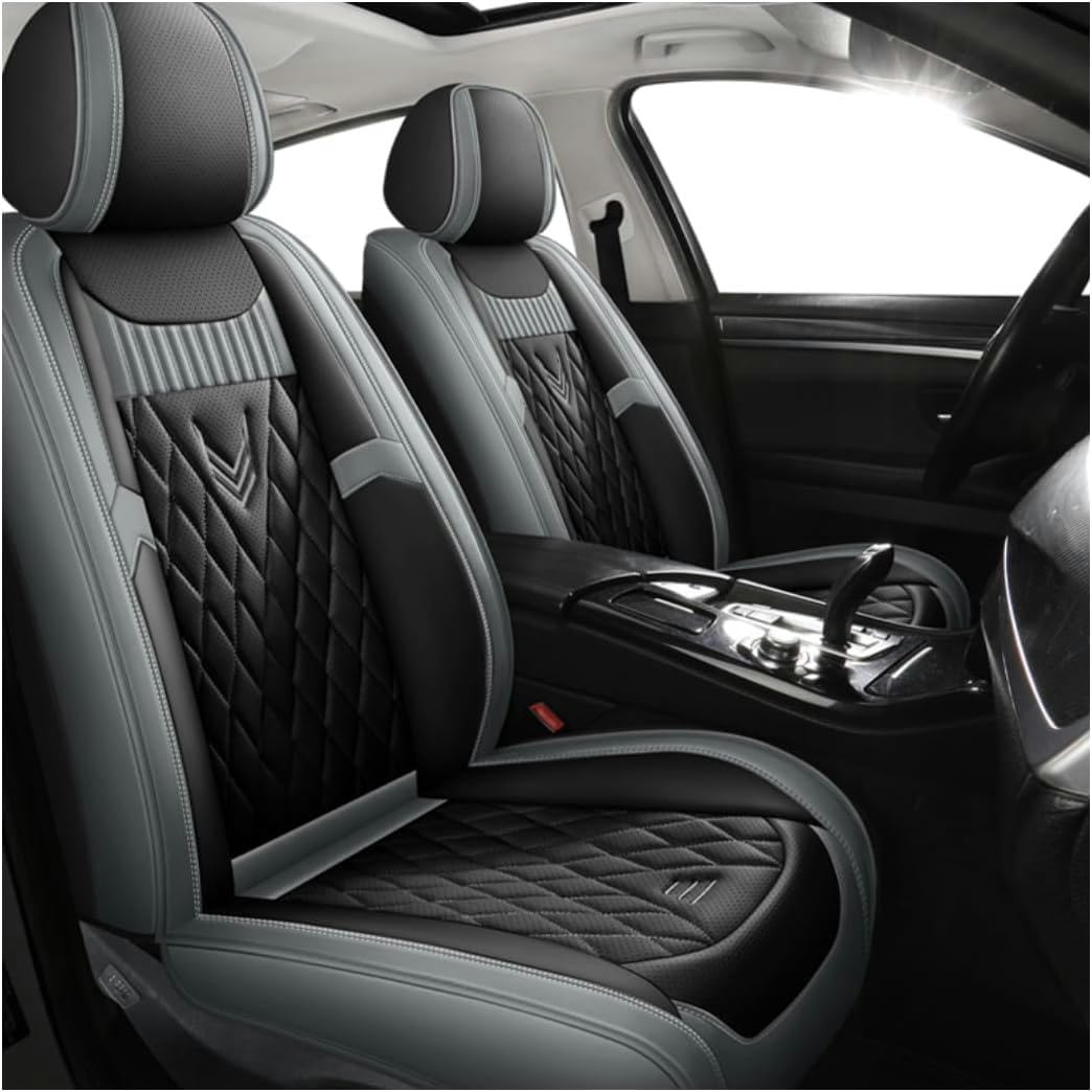 HOBIVA Sitzbezüge Auto Autositzbezüge Universal Set für Mazda Tous Les modèles Mazda 3 5 6 8 CX-5 CX-7 MX-5 CX-9 CX-4 Auto Zubehör,grau HOBIVA Sitzbezüge Auto Autositzbezüge Universal Set für Mazda Tous Les modèles Mazda 3 5 6 8 CX-5 CX-7 MX-5 CX-9 CX-4 Auto Zubehör,grau von HOBIVA