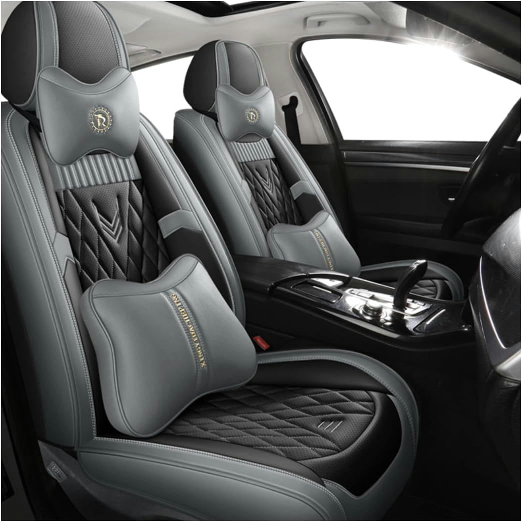 HOBIVA Sitzbezüge Auto Autositzbezüge Universal Set für Mercedes Benz Classe C AMG C43 C205 AMG C63S C205 AMG C43 W205 AMG C63S W205 Auto Zubehör,Grauer Luxus HOBIVA Sitzbezüge Auto Autositzbezüge Universal Set für Mercedes Benz Classe C AMG C43 C205 AMG C63S C205 AMG C43 W205 AMG C63S W205 Auto Zubehör,Grauer Luxus von HOBIVA