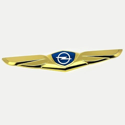 Auto Vorne Hinten Logo Aufkleber 3D Dekoration Emblem Moulding, für Opel Astra j h g Auto Zubehör von HOFFTI
