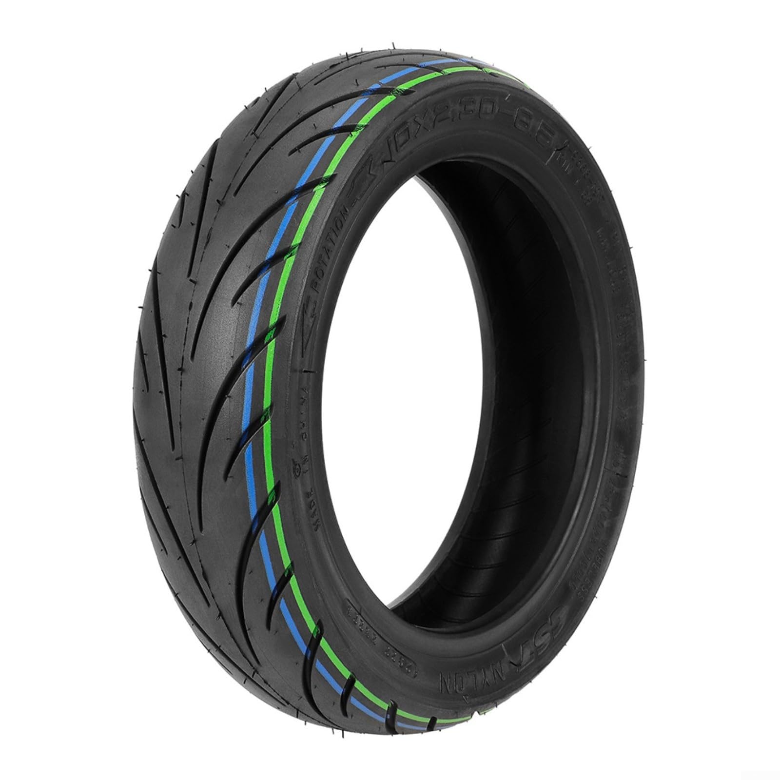 HOHOVYVY 10 Zoll 10X2.3-6.5 Schlauchloser Reifen Für NIU KQI2 Elektroroller Ersatzteil Gummi Schwarz HOHOVYVY 10 Zoll 10X2.3-6.5 Schlauchloser Reifen Für NIU KQI2 Elektroroller Ersatzteil Gummi Schwarz von HOHOVYVY