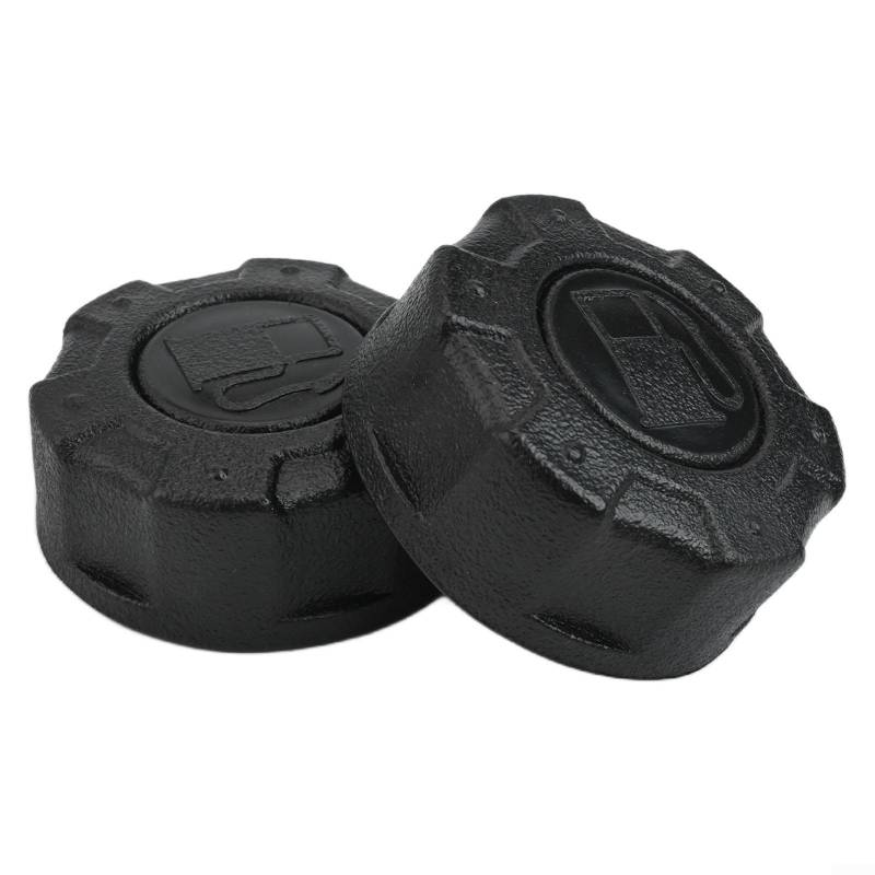 HOHOVYVY Rasenmäher Tankdeckel MS139-42 Für AL-KO PRO Für Loncin QSS Für OHV 160 Modelle, Ersatz Für 411919, Schwarz(2pcs) von HOHOVYVY