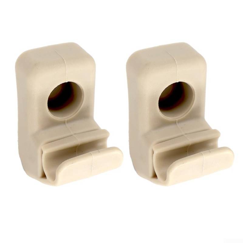 HOHOVYVY Sonnenblende Halterung 735411088 Für FIAT Grande Punto 2 Stück ABS Sonnenblendeclip Auto Zubehör von HOHOVYVY