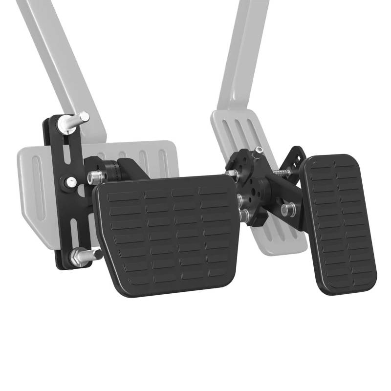 HOJIOESRD Kurze Fahrer Must Have Bremse und Gaspedal Extender Gaspedal und Bremspedal Extender Stahl Auto Pedale von HOJIOESRD