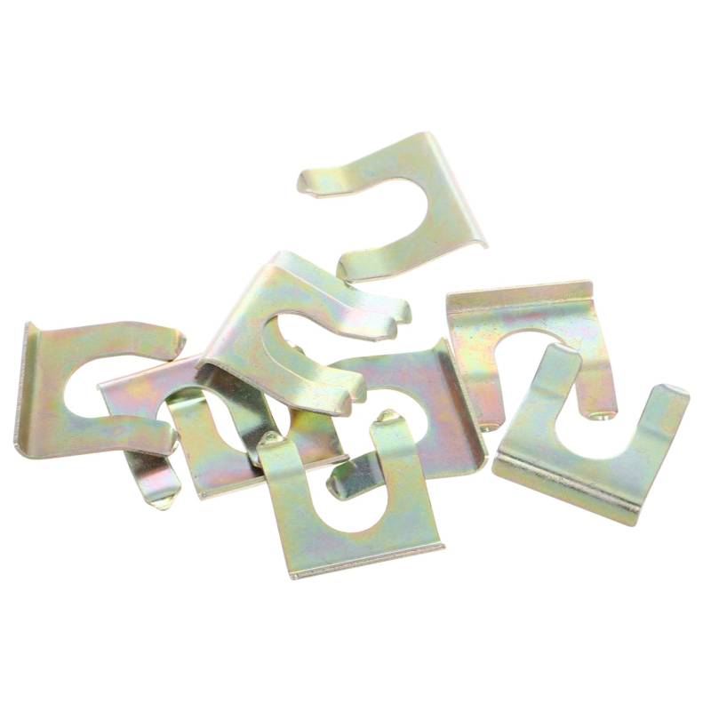 HOLIDYOYO 10Stücke U Clip Klemme Aus Eisen Teiliges Für Sichere Positionierung Kraftstoffleitungen Einfache Installation Erhöht Die Bremszuverlässigkeit Und Stabilität von HOLIDYOYO