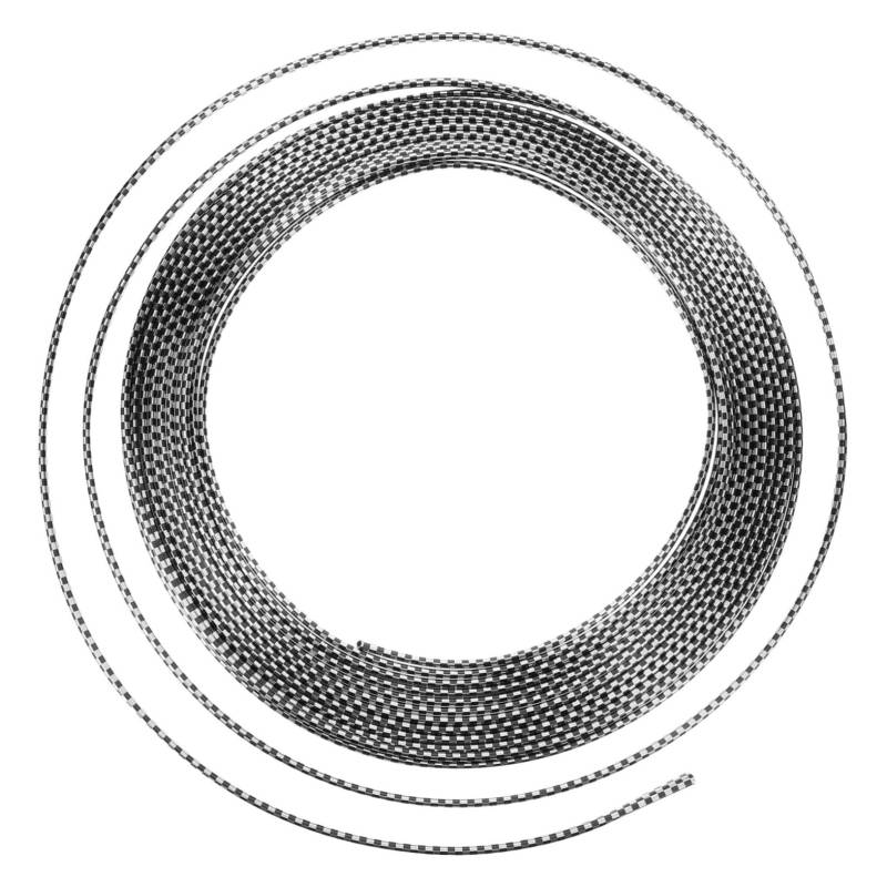 HOLIDYOYO 1Rolle Auto Innendekorationsstreifen Selbstklebender Füller für Lüftungsauslässe Eleganter Zierstreifen Carbon für Stilvolle Fahrzeugaufwertung von HOLIDYOYO