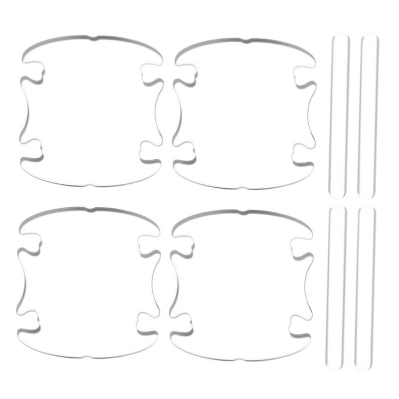 HOLIDYOYO 1Satz Autoschutzstreifen Teiliges Transparentes Material Für Türgriffe Und Kanten Flexibler Kratzfester Kantenschutz Für Automodelle Langlebig Und Einfach von HOLIDYOYO