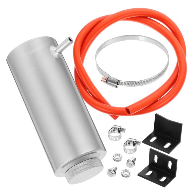 HOLIDYOYO 1Satz Kühlerüberlauftank Ausgleichsbehälter für Autos Kühlerreservoirtank mit Geschlossener Kappe und Einfach zu Installieren für Effektive von HOLIDYOYO