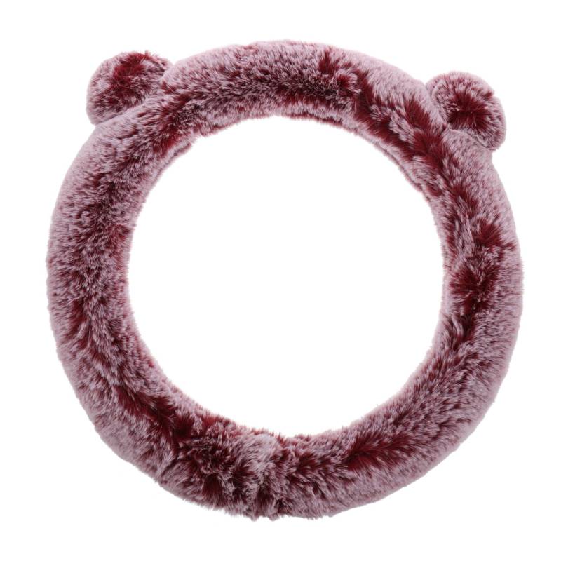 HOLIDYOYO 1Stück Flauschiger Lenkradschutz Für Winter Universelle Lenkradabdeckung Autolenkabdeckung Mit Niedlichem Panda Design Bietet Sicheren Und Schützt Abnutzung von HOLIDYOYO