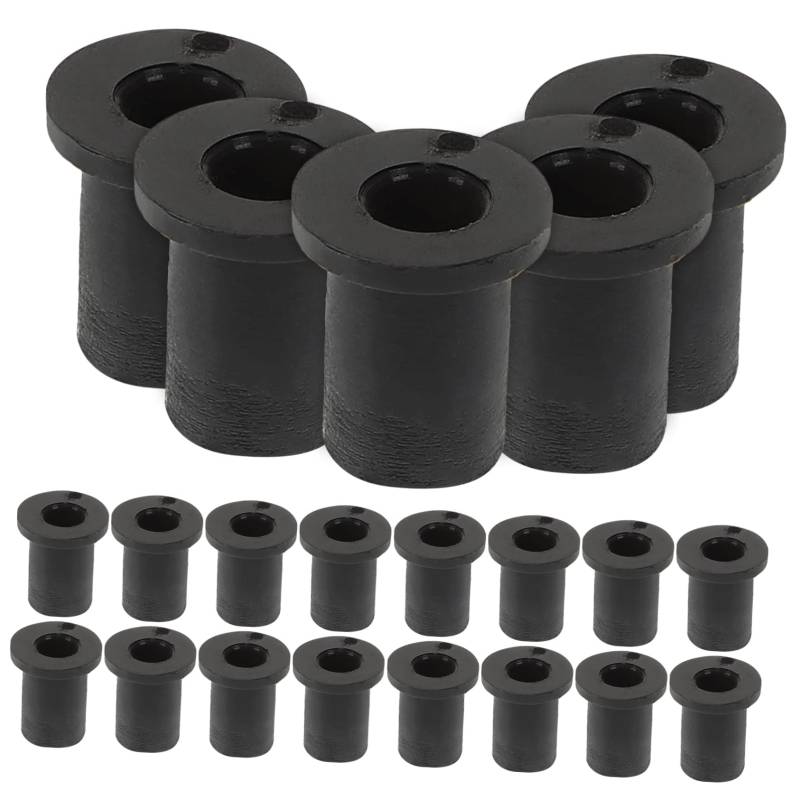 HOLIDYOYO 25 Teiliges Wellmuttern Set Muttern Für Motorrad Windschutzscheiben Gummi Messing Motorrad Windschutzscheiben Wellmutter Gummi Wellmuttern von HOLIDYOYO