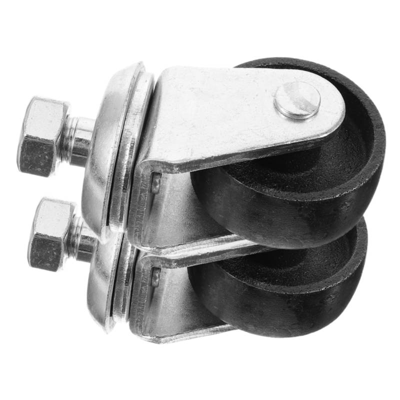 HOLIDYOYO 2Stücke Hydraulischer Wagenheber Zubehör Robuste Horizontale Stützrollen Langlebigem Für Garagen Bodenheber Einfache Installation Und Zuverlässige von HOLIDYOYO