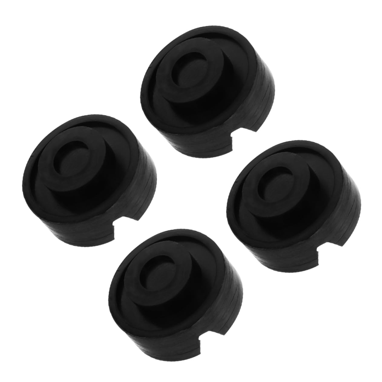HOLIDYOYO 4Stücke Auto Hebebühne Gummiauflage Schlitzpolster für Wagenheber Kompatibel mit Meisten Fahrzeugen Robustes Design Schutz der Fahrzeugrahmenpunkte von HOLIDYOYO