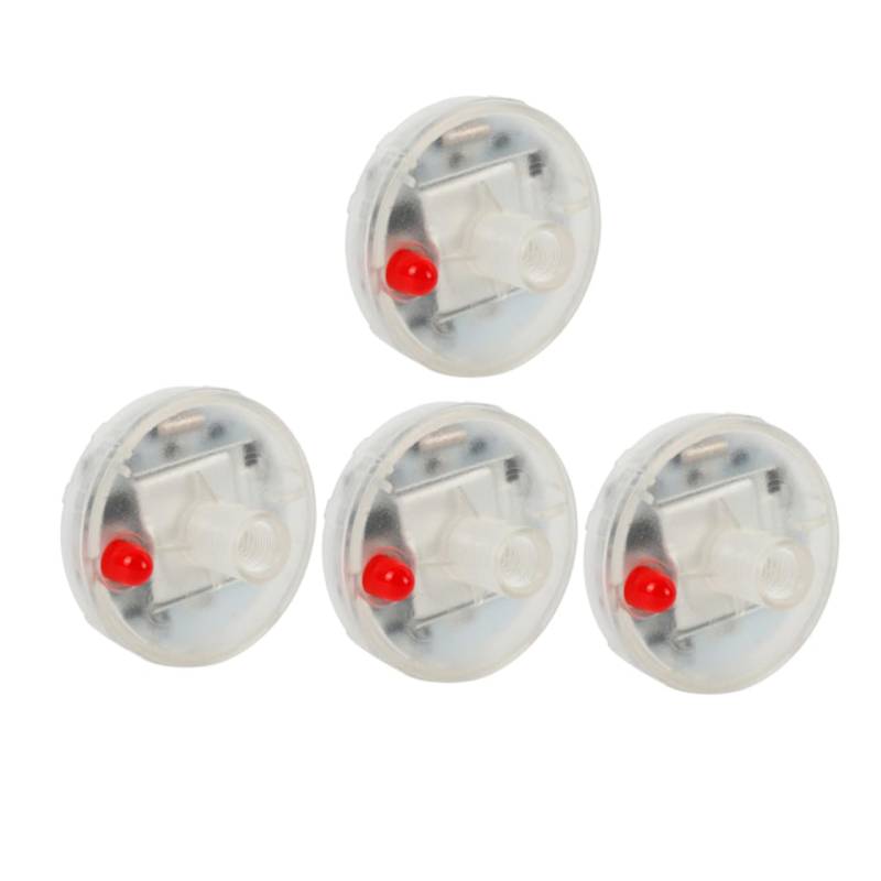 HOLIDYOYO 4Stücke Wasserdichte Reifenlichter Solarbetriebenes Stroboskoplicht Für Auto Und Blitzmodi Farben Einfache Installation Perfektes Rad Dekorationslicht von HOLIDYOYO